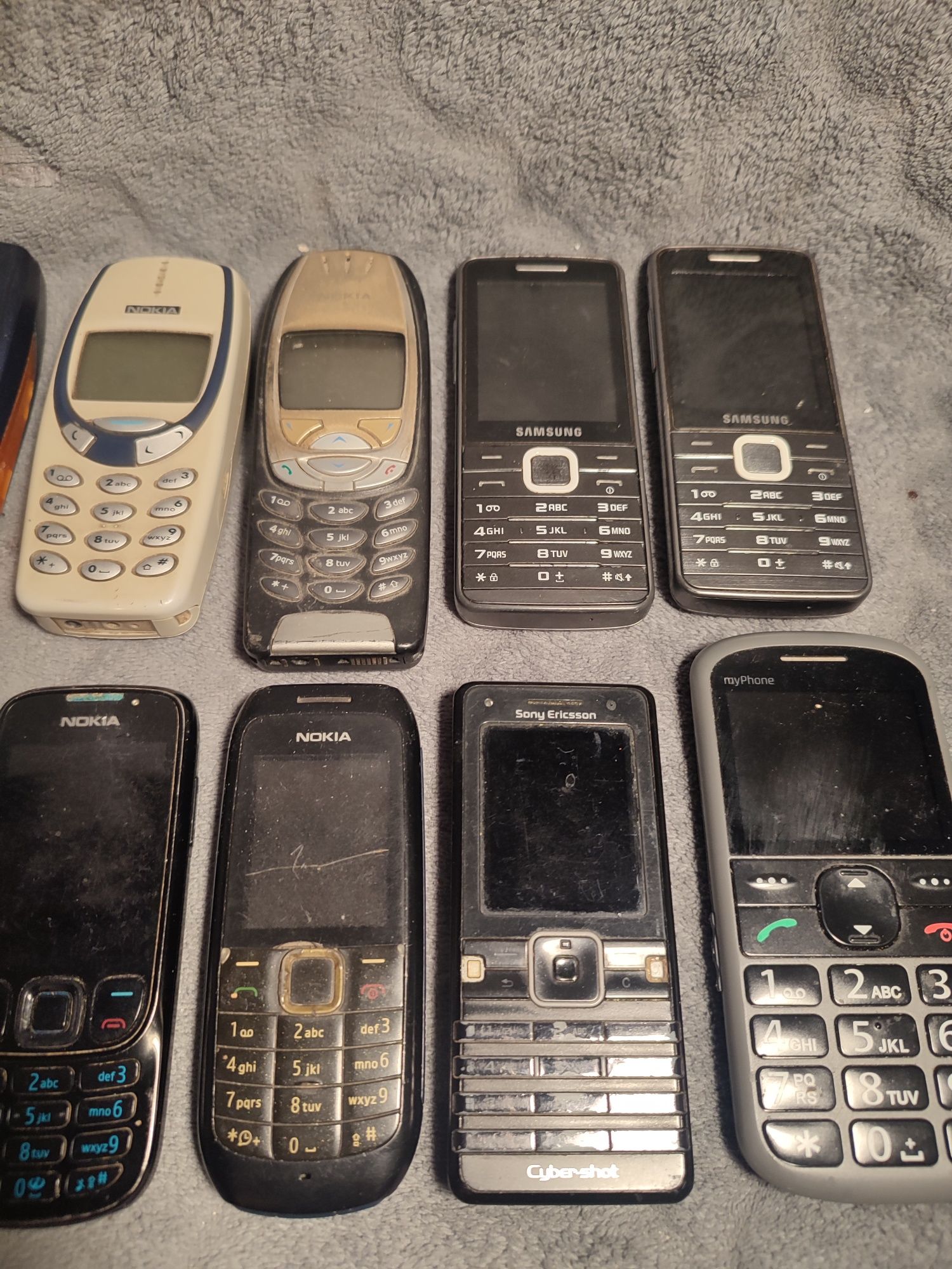 Stare telefony , Nokia ,Samsung , Sony Ericsson
