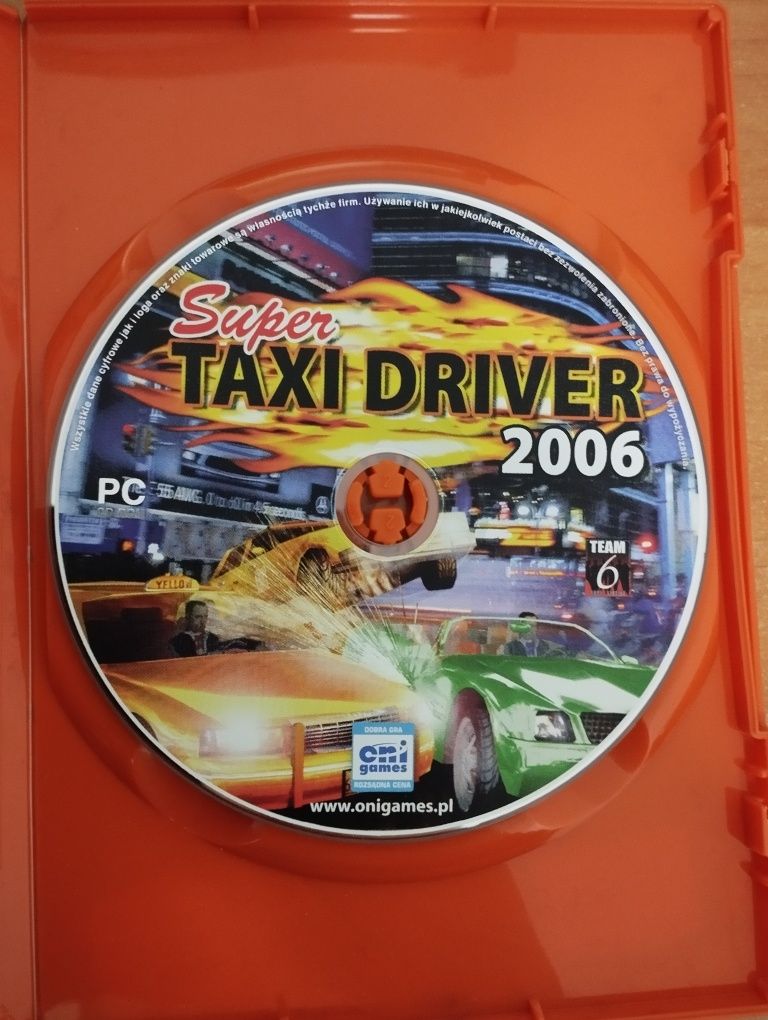 Super taxi driver 2006 PC + 4 inne gry
