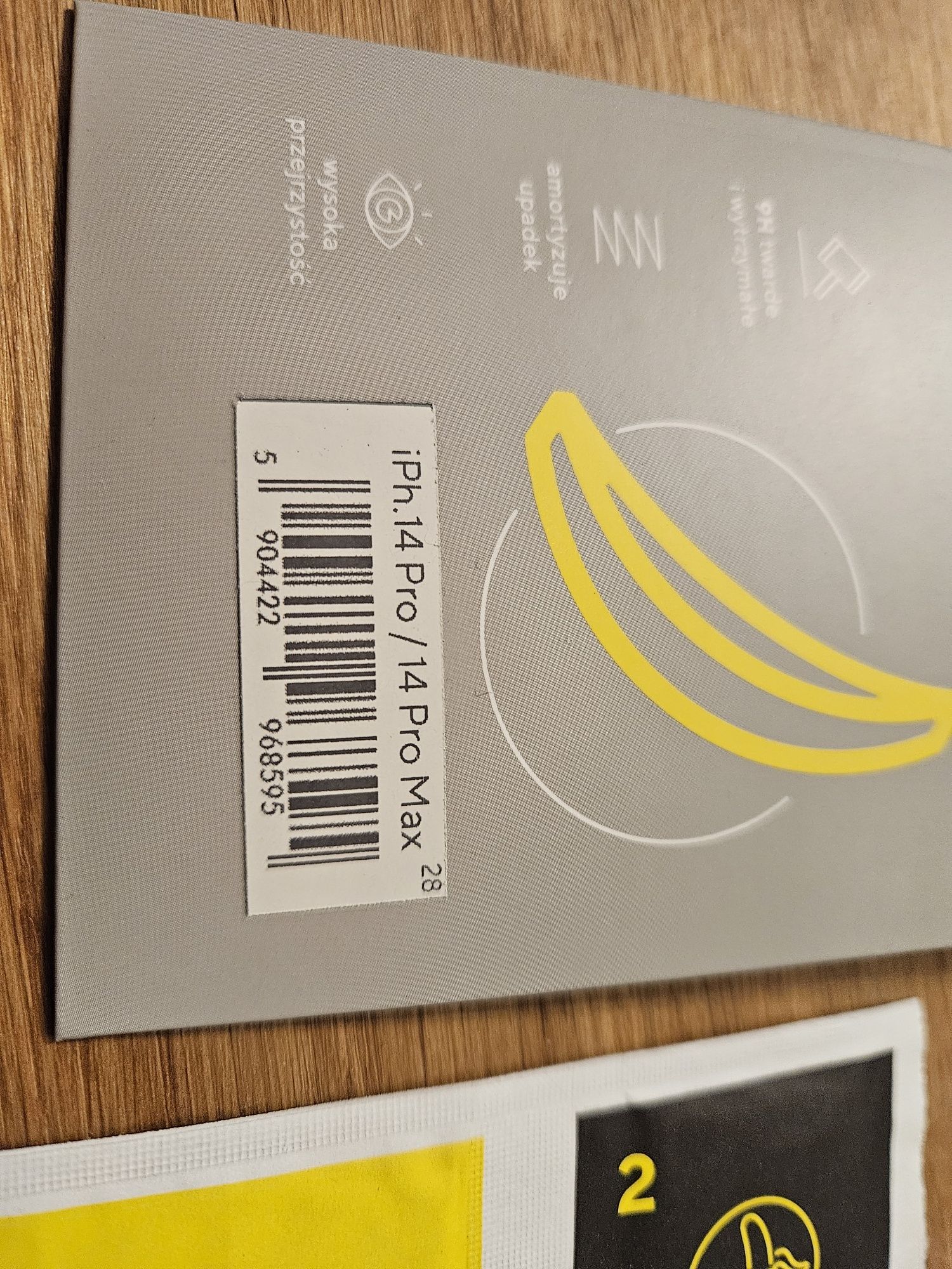 Banana lens szkło hartowane iphone 14 pro max zestaw aparat