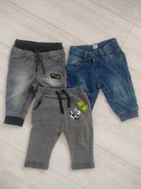Дитячі джинси Brotes сині/Штани з начосом Koton baby