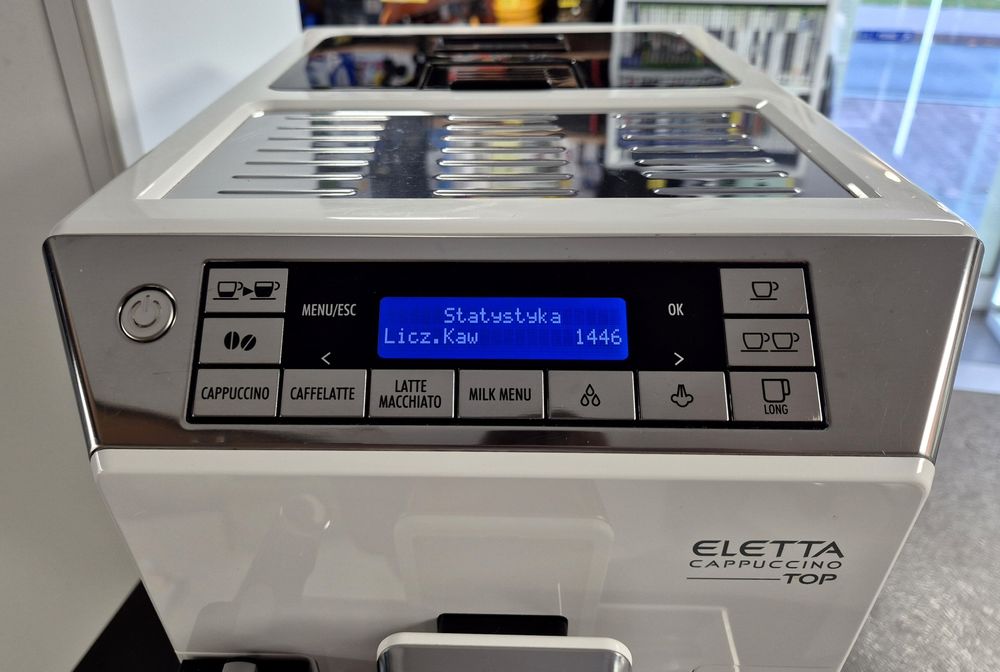 Ekspres do kawy DELONGHI Eletta Capuccino TOP, Komis Jasło Czackiego