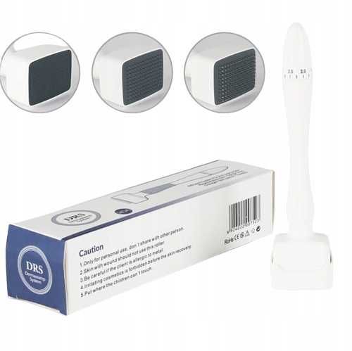 DERMA STEMPEL 0,25-3mm + 5 ampułek Farmona Trycho Wypadanie Włosów