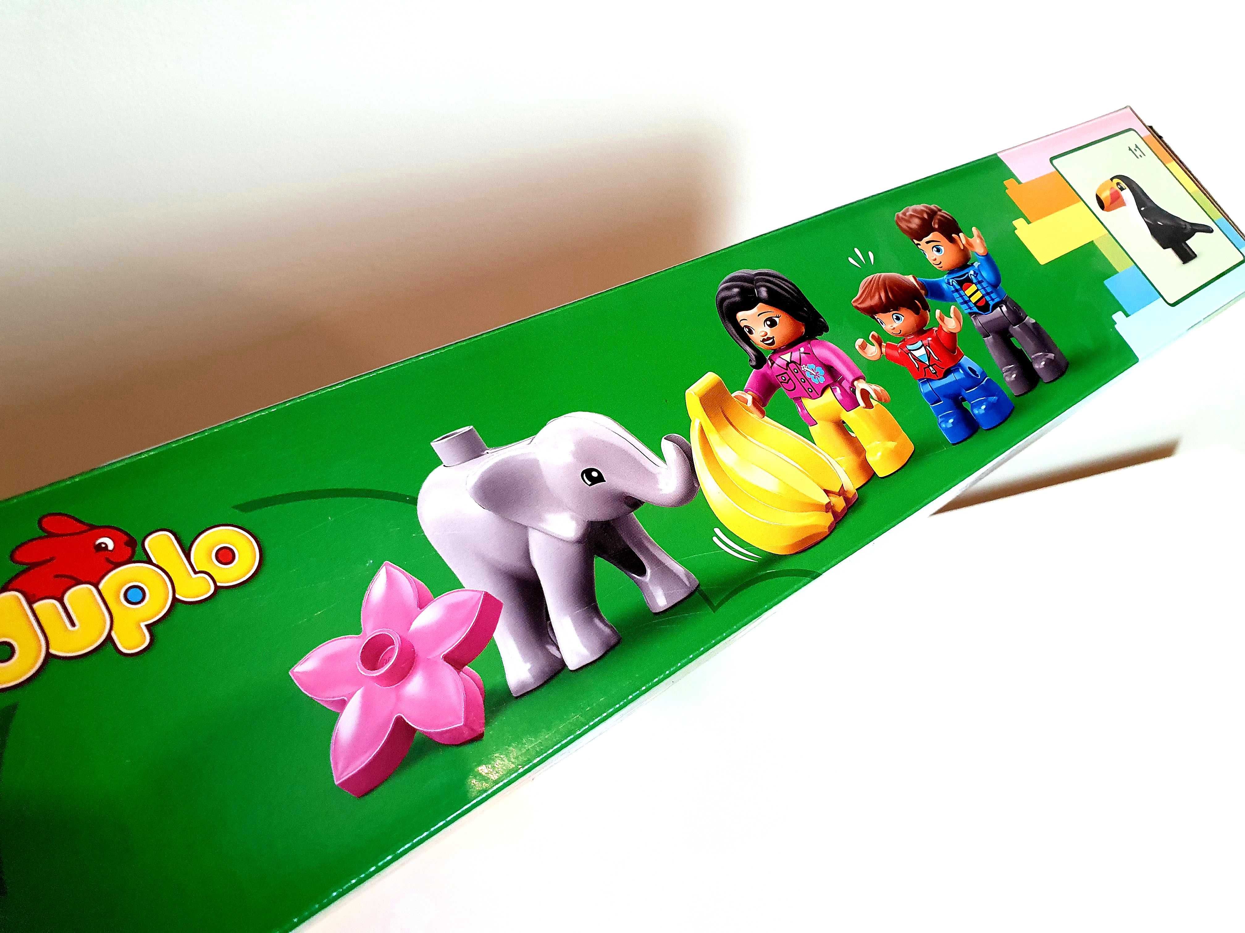 LEGO DUPLO 10906 Tropikalna Wyspa Zwierzątka Słoń Małpa