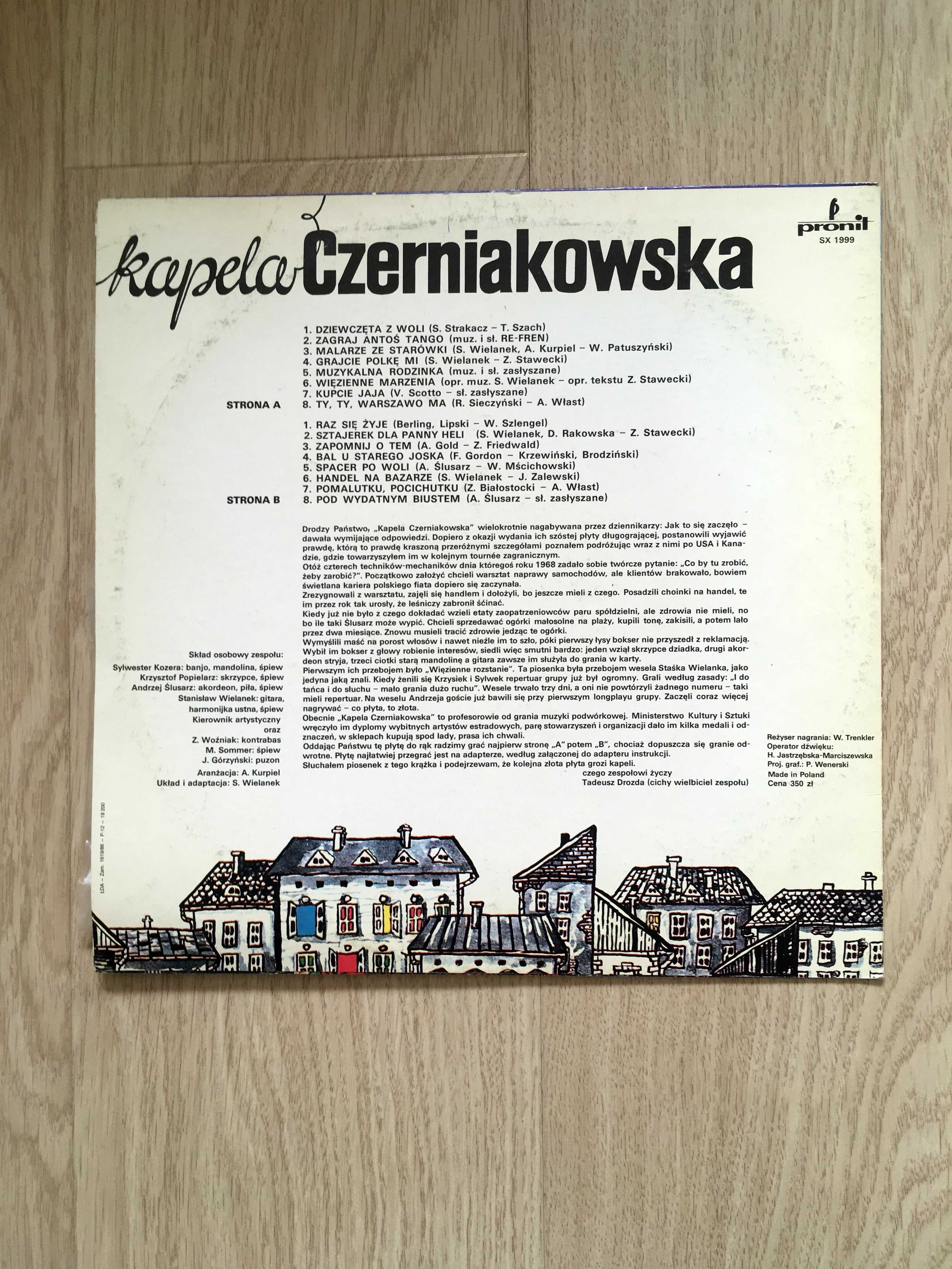 Płyta winylowa Kapela Czerniakowska LP