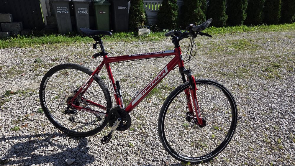 Rower Alu Merida Crossway 40 28" hydraulika  55cm L