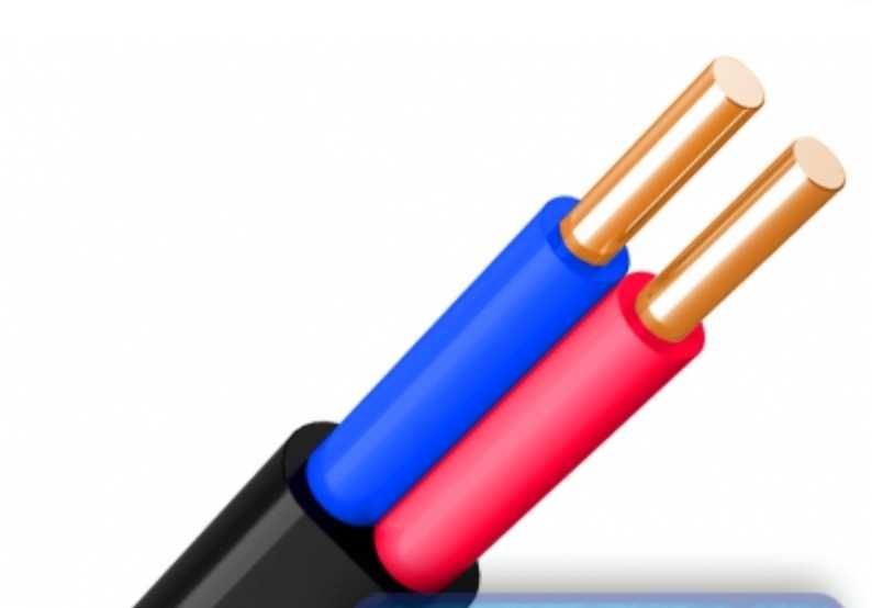 Силовий кабель ВВГнг-LS П 2x4,0 Каблекс-Україна (Одеса) 26м (2*13м)