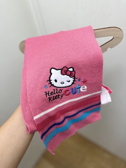 Nowa czapka szalik hello kitty 3-6 lat