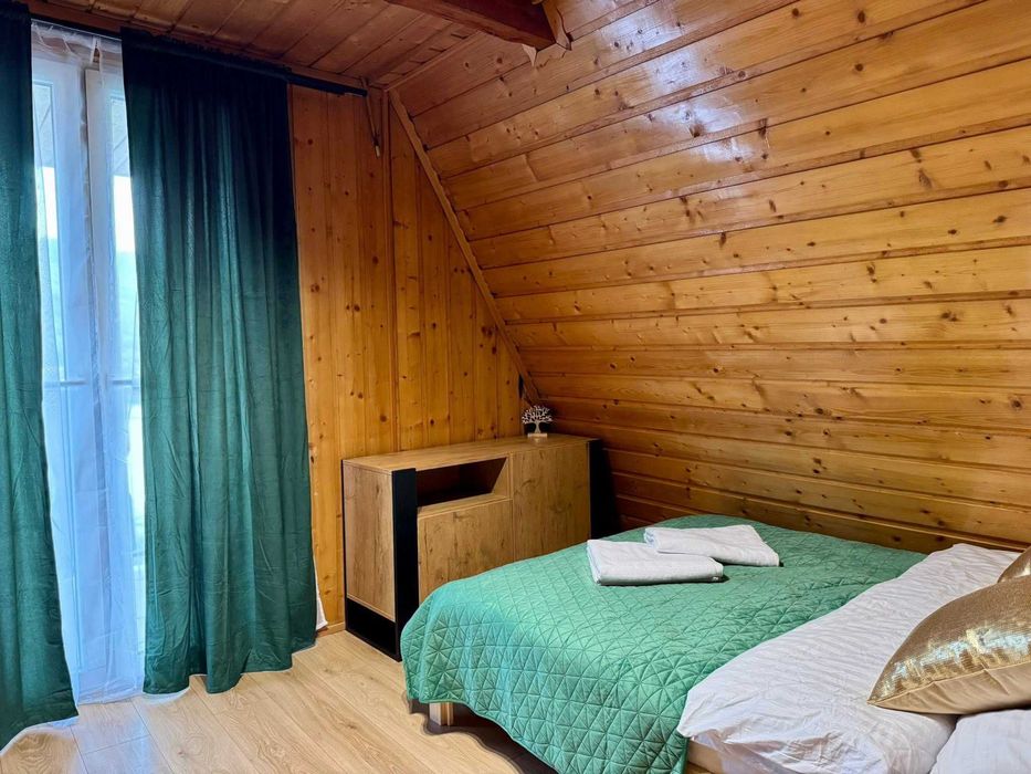 Domek z widokiem na jezioro/sauna/balia