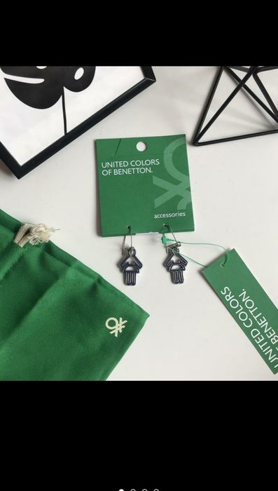 Benetton серьги.