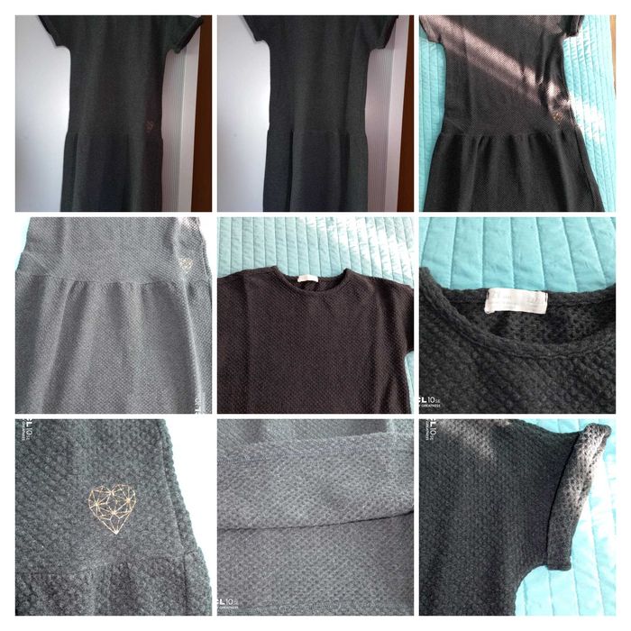 Vários vestidos de diferentes tamanhos