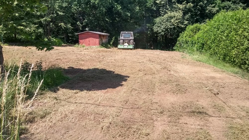 Mulczer czyszczenie działek karczowanie koszenie trawy drzewek wycinka