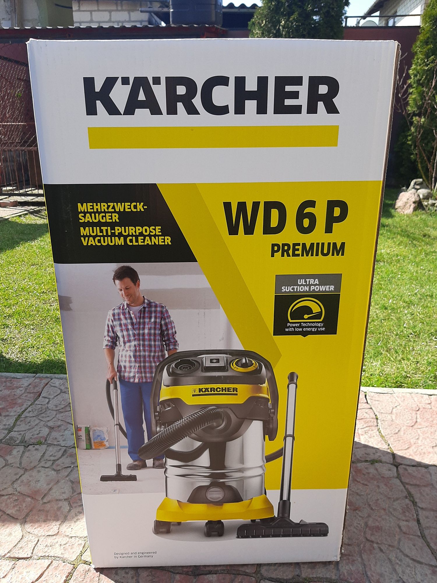 Пилесос битовий Karcher WD 6 premium