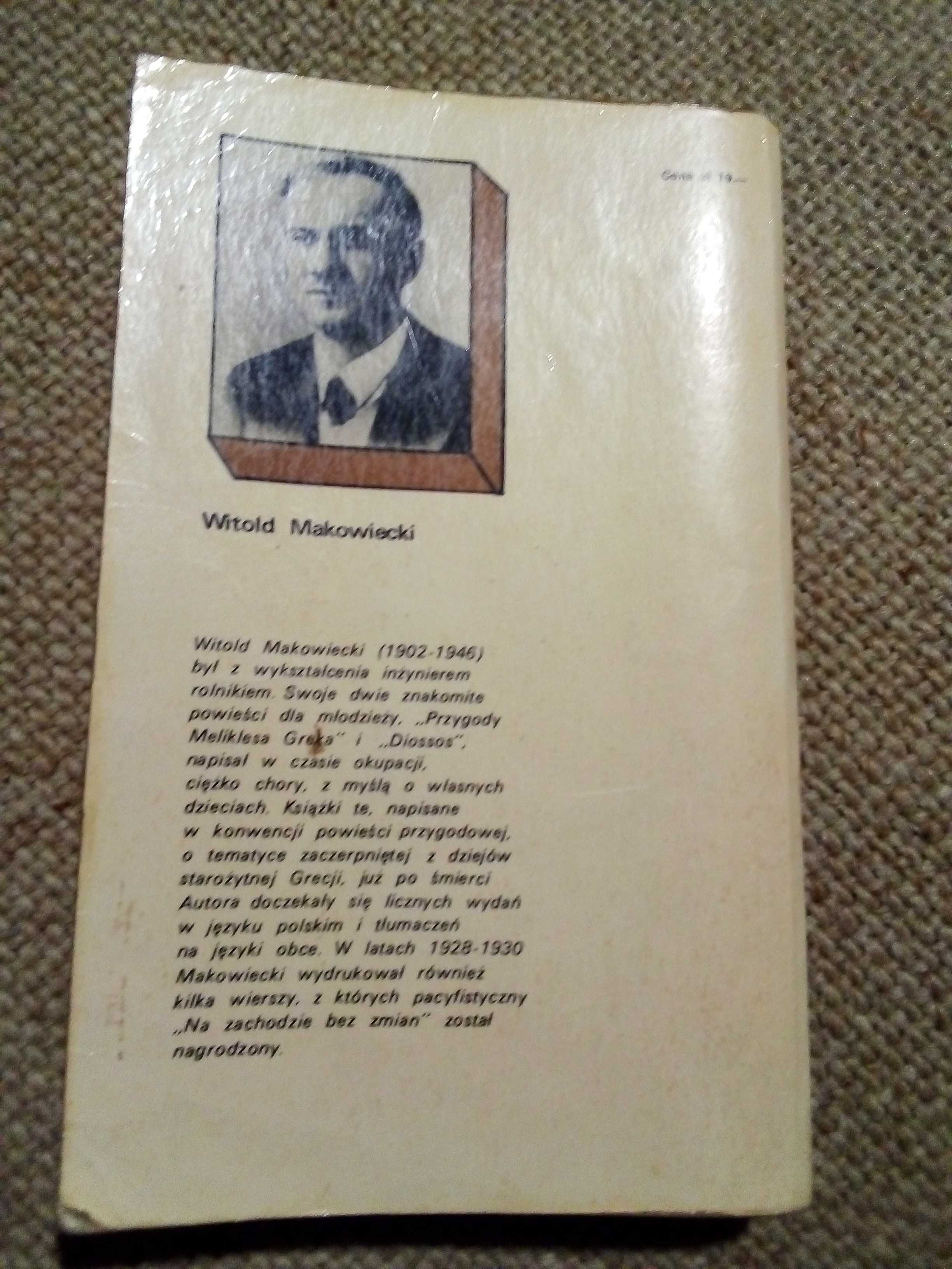 Przygody Meliklesa greka Makowiecki Witold  r. 1974