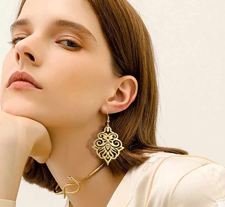 Brincos em ouro cubano liquidação total