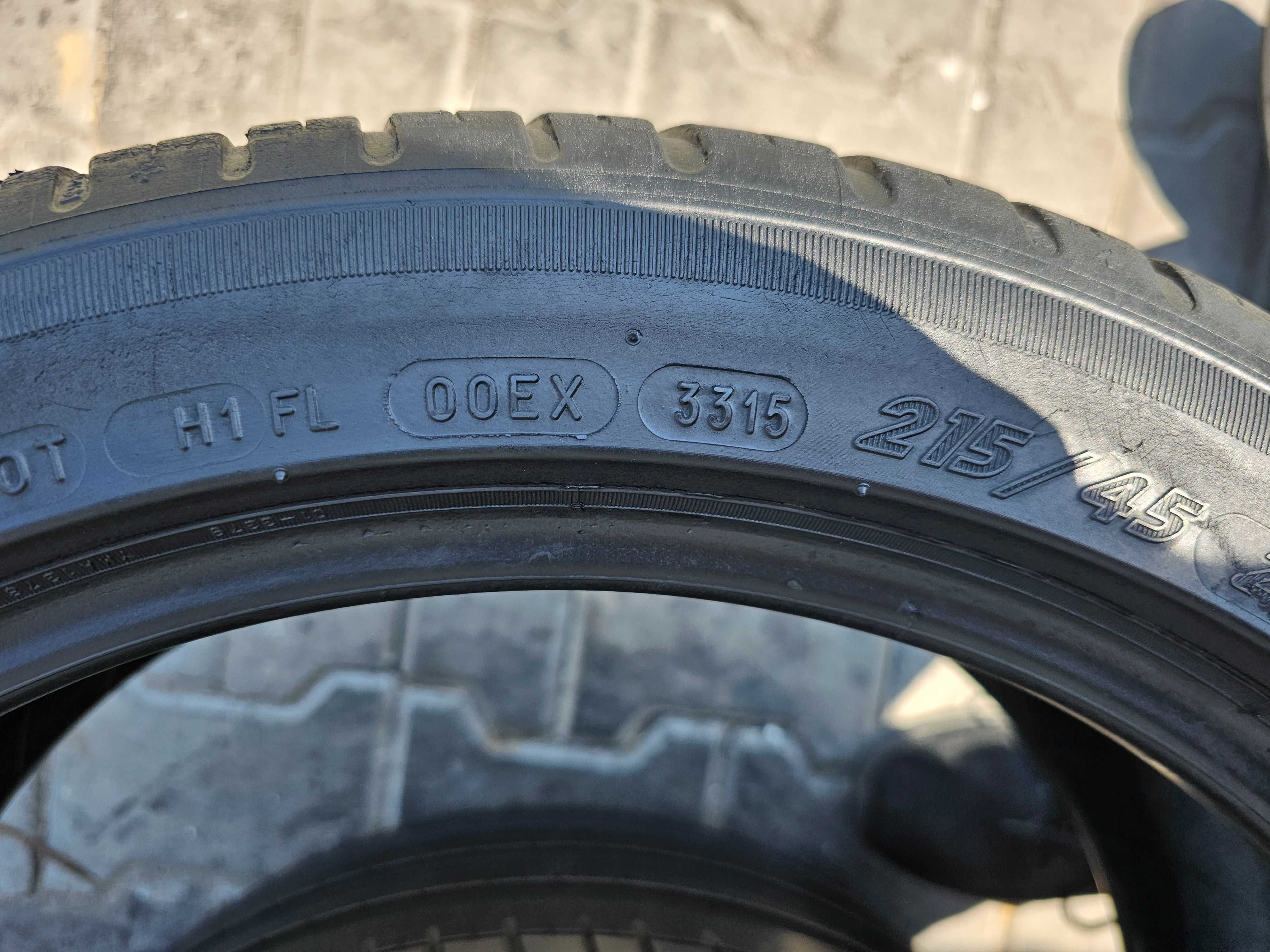 Lato Michelin 215/45 ZR18 5.5mm