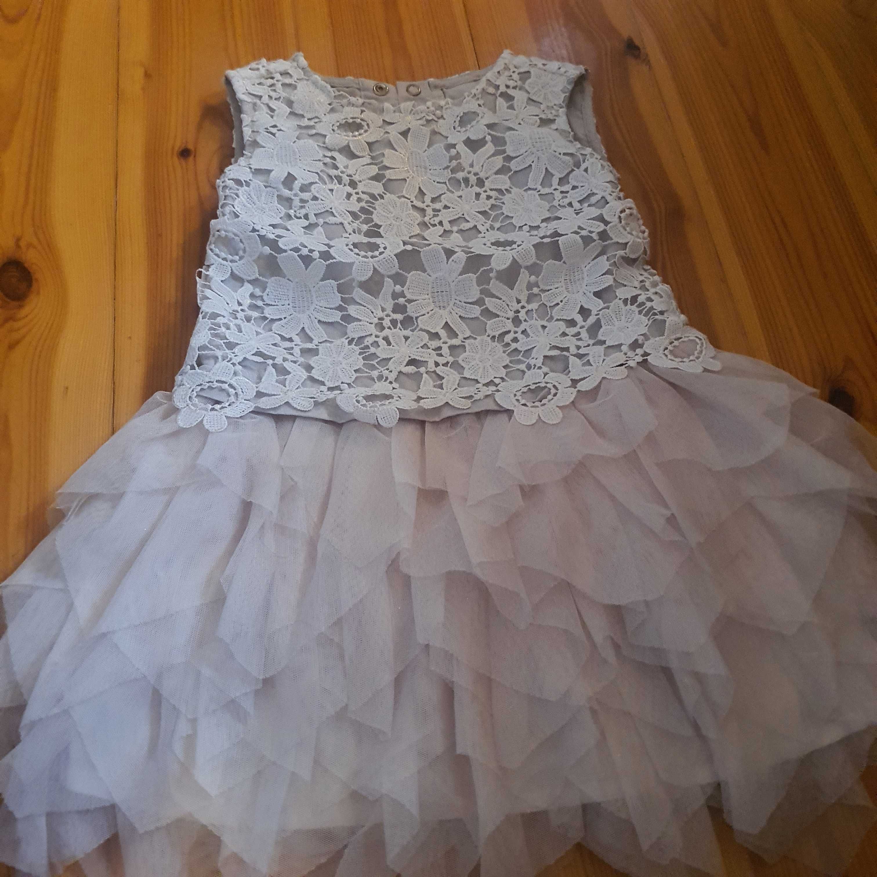 Sukienka tiulowa dla dziewczynki