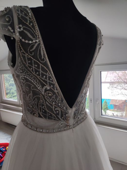 Suknia ślubna biała Princessa tiul