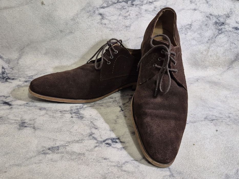 Замшевые мужские туфли Manfield.размер 44.