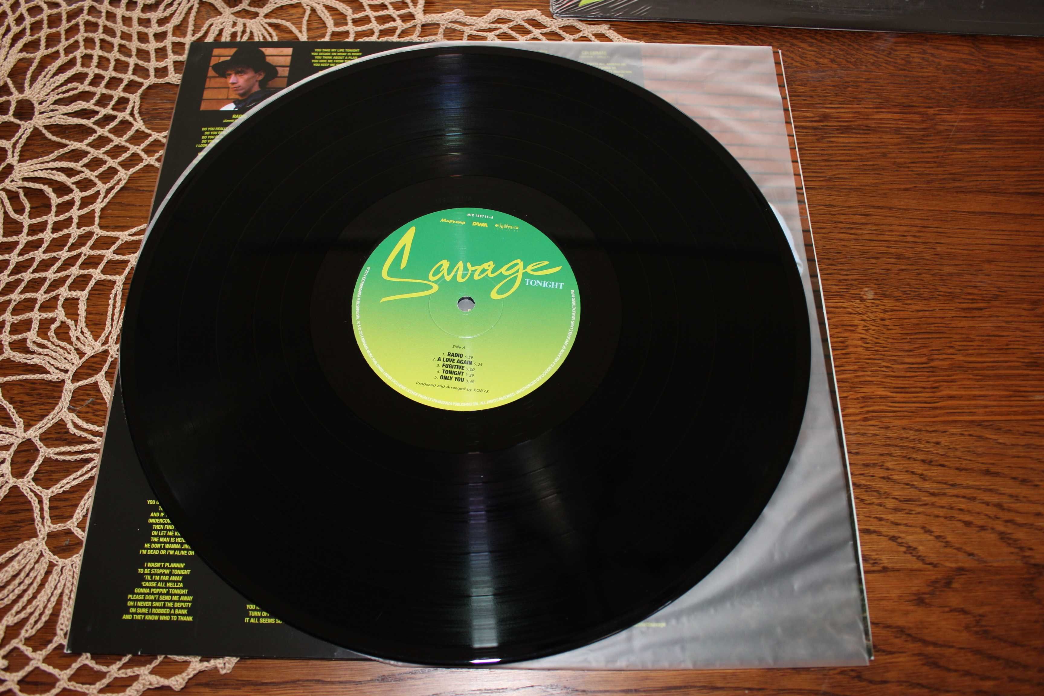 Savage - Tonight / Ultimate Edition 2014  (LP, Album, MIR 100715 ) NM!