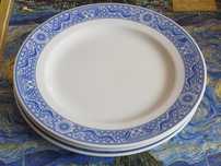 Talerze śniadaniowe porcelana Ćmielów nowe (P.590)