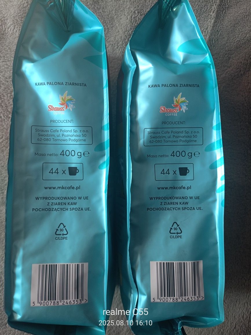 Kawa ziarnista Mk Cafe Mexico 2 x400 gr