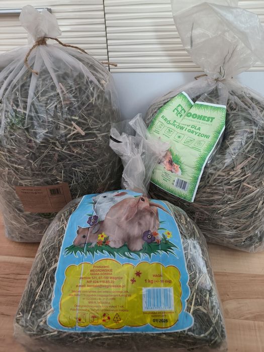 Siano 2,5 kg królik świnka zestaw