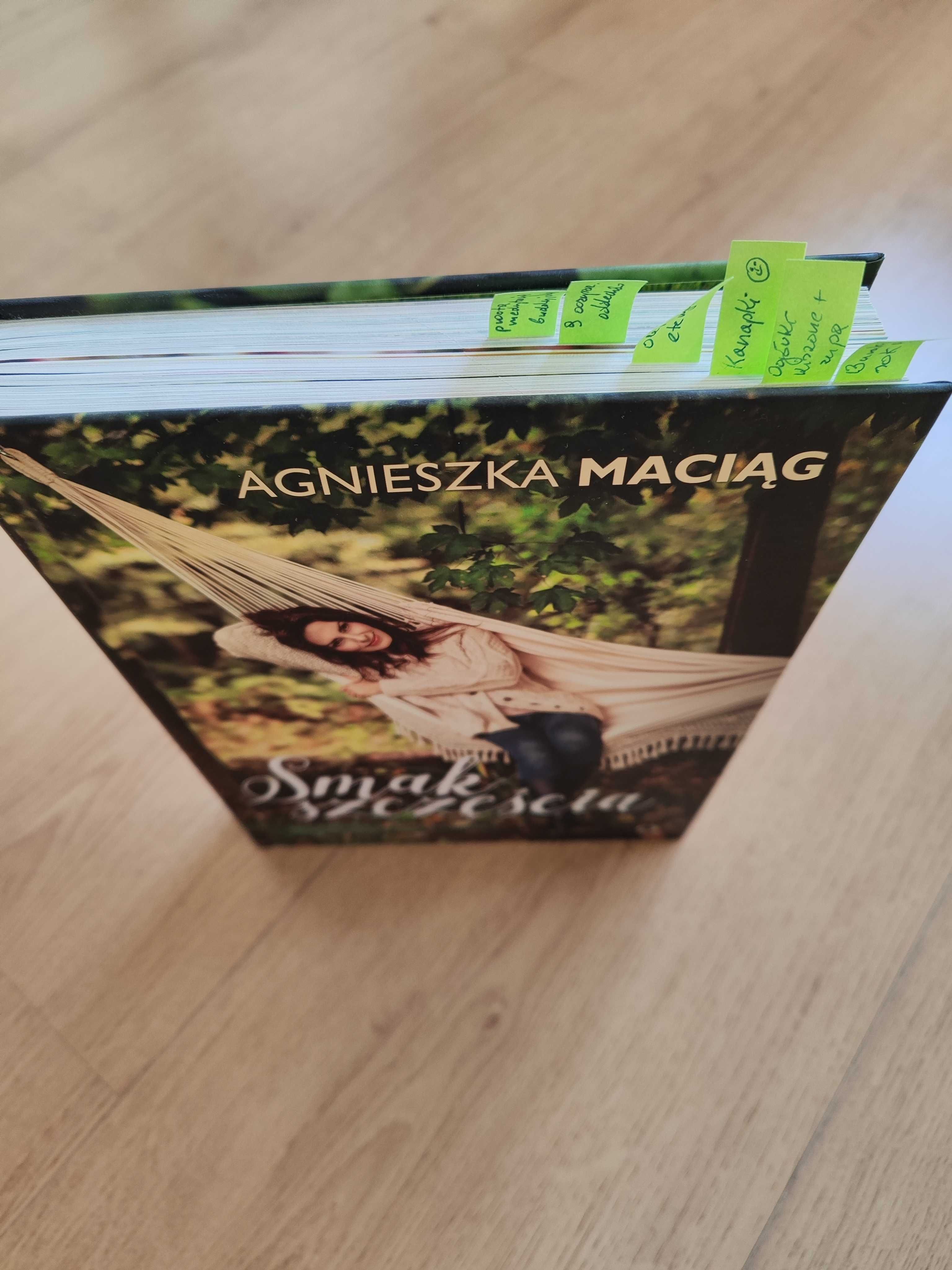 Książka Agnieszka Maciąg Smak szczęścia