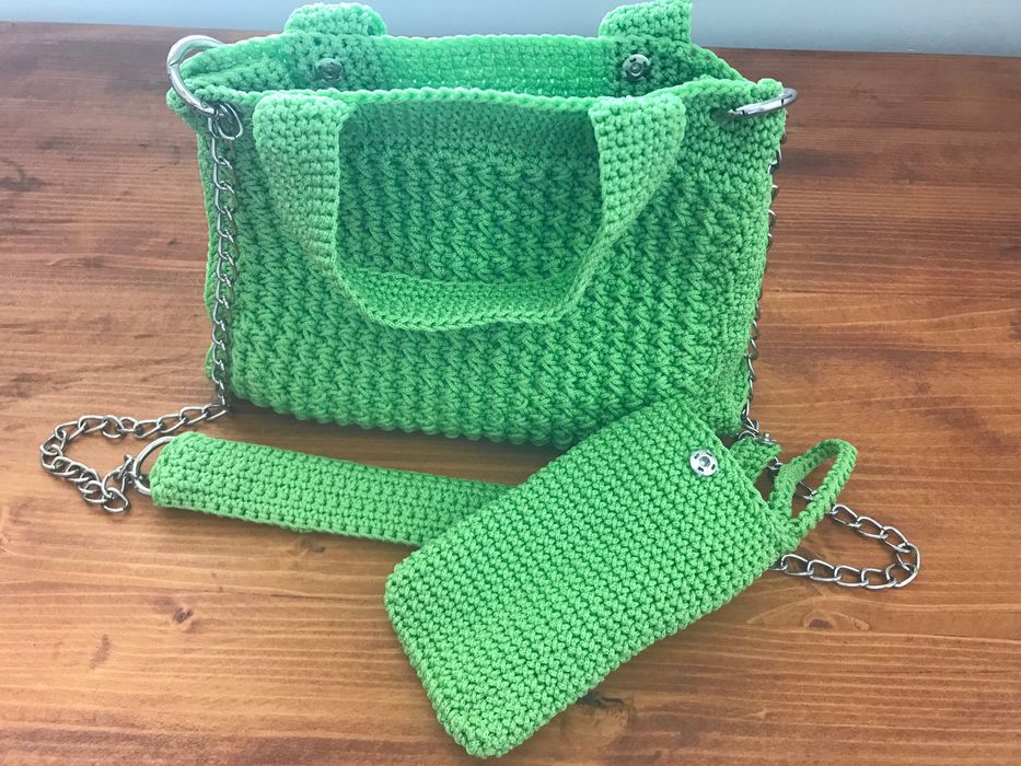 В’язаний набір сумок