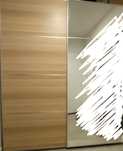 szafa Ikea pax drzwi przesuwne 200x236x58