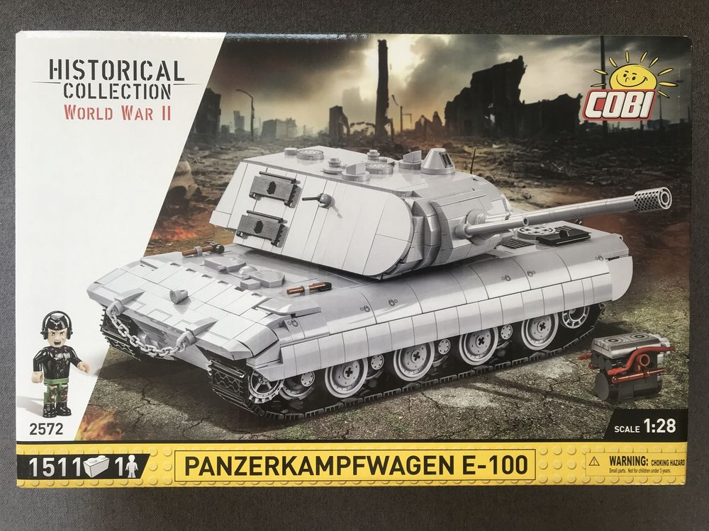 Klocki czołg COBI 2572 PANZERKAMPFWAGEN E-100