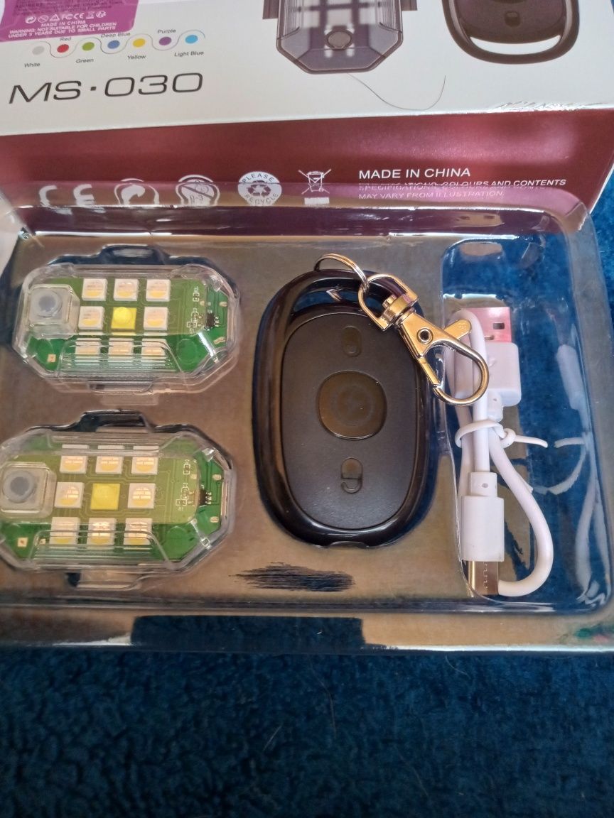 2 lampy ledowe na pilot całkowicie nowe