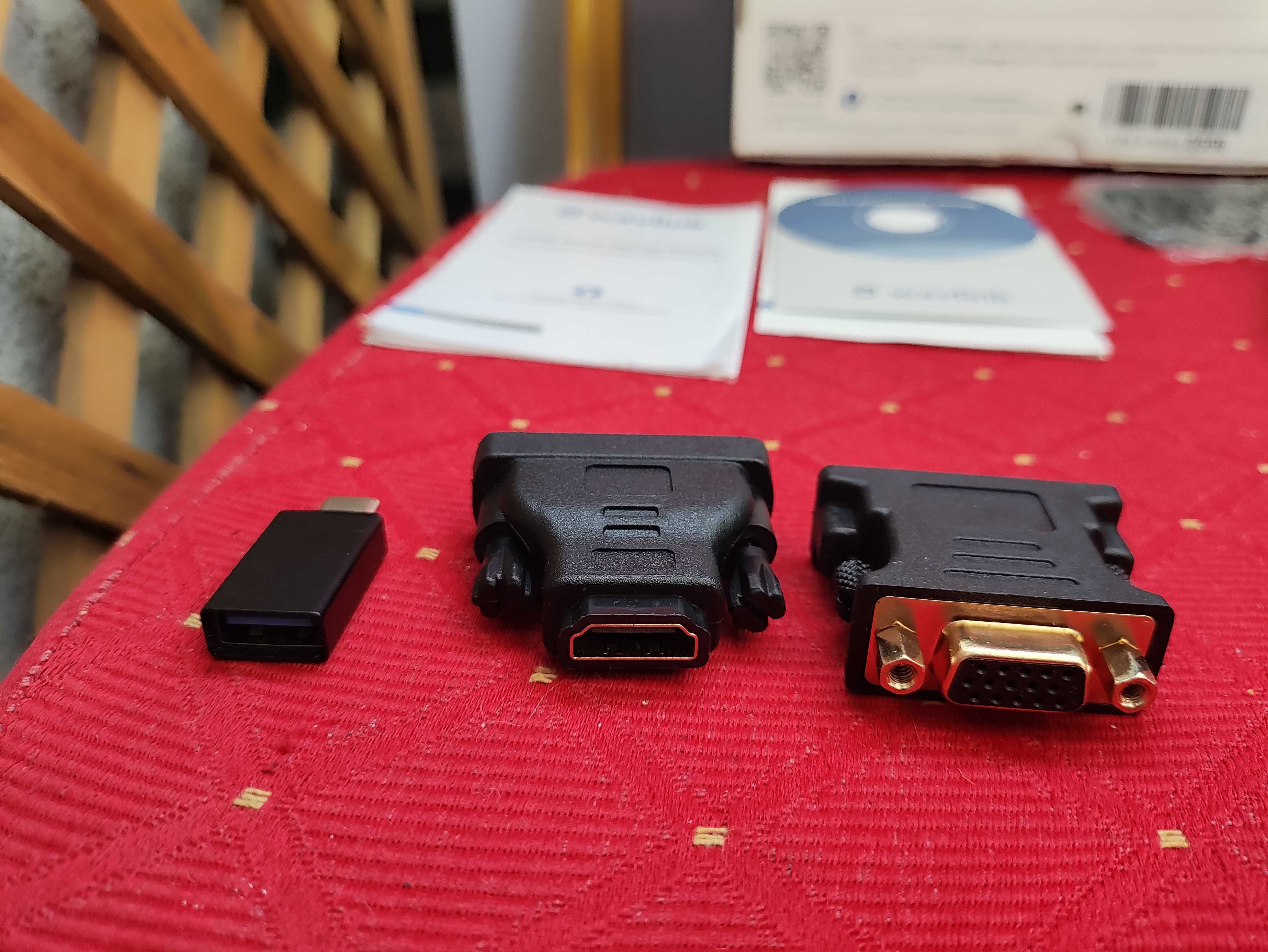 Stacja Dokująca Wavlink WL-UG39DK1 USB3.0 HDMI DVI VGA Apple Mac 1080p