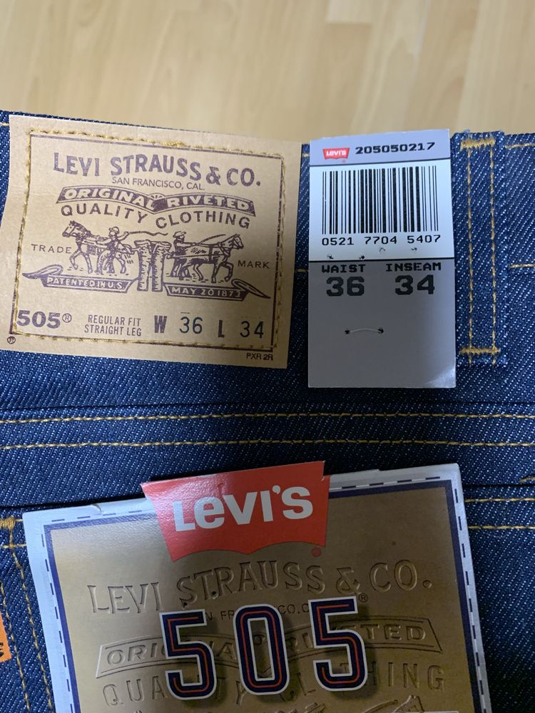 Джинсы Levis 505 made in USA