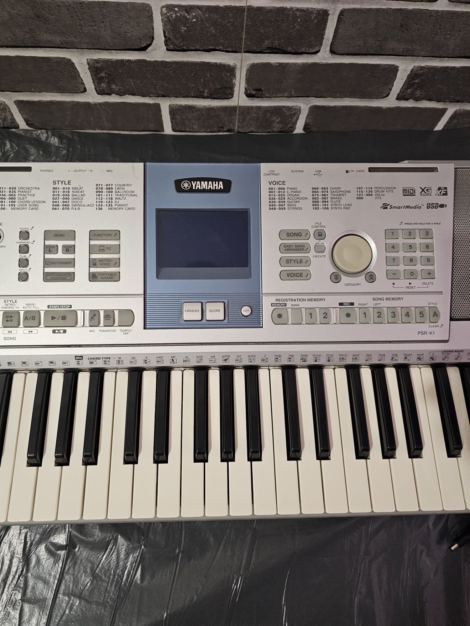 Синтезатор Yamaha PSR-K1 USB