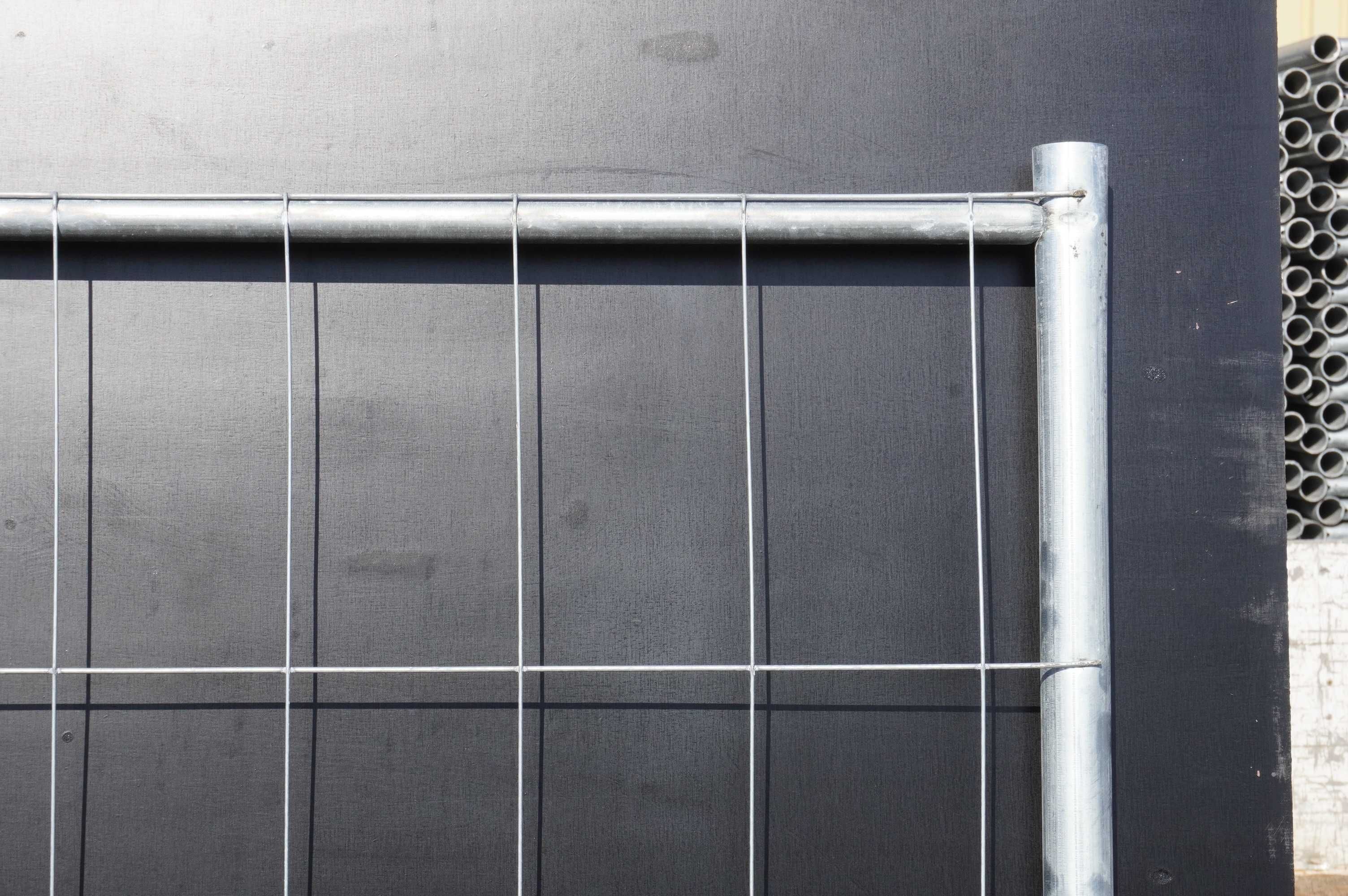 panele ZESTAW 10szt bramy ogrodzenia budowlane ocynk tymczasowe