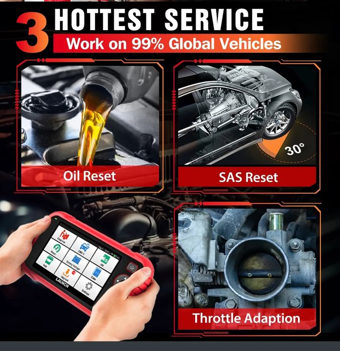 Máquina de diagnóstico Launch CRP123E PLUS SELADO