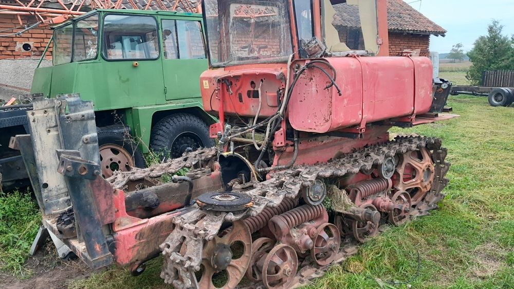 Spycharka Dt 75 silnik A41 90km przystawka WOM