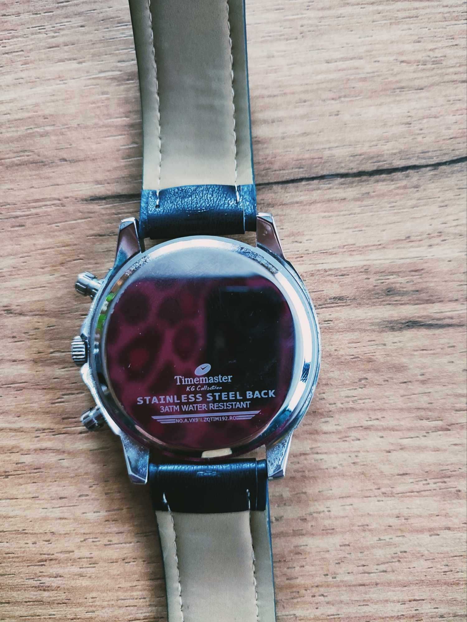 Męski zegarek na pasku Timemaster Multidata