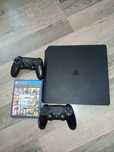 PS4 slim 500gb + 2 геймпади + ГТА5
