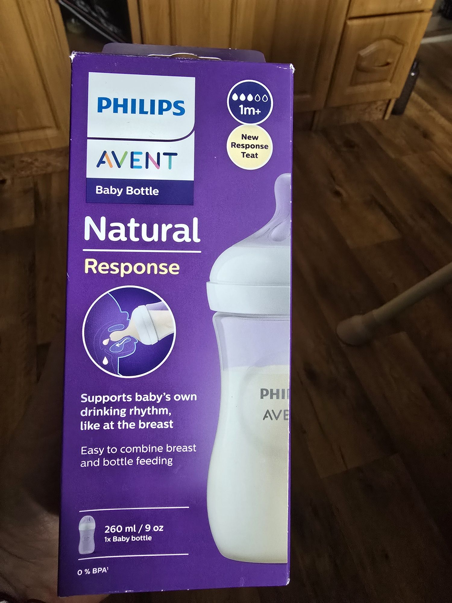 Nowa butelka Avent Natural Response 260ml