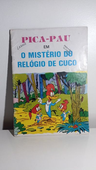 Lote de livros do Pica Pau