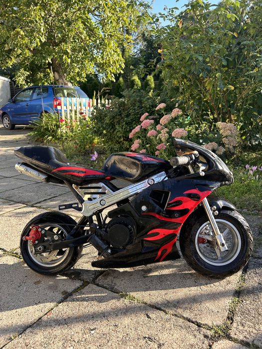 Mini Ścigacz Motocykl spalinowy dla dzieci. Mini Pocket