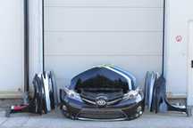 MASKA ZDERZAK GRILL BŁOTNIK LAMPA XENON PAS BELKA TOYOTA AURIS 2 II 12-15