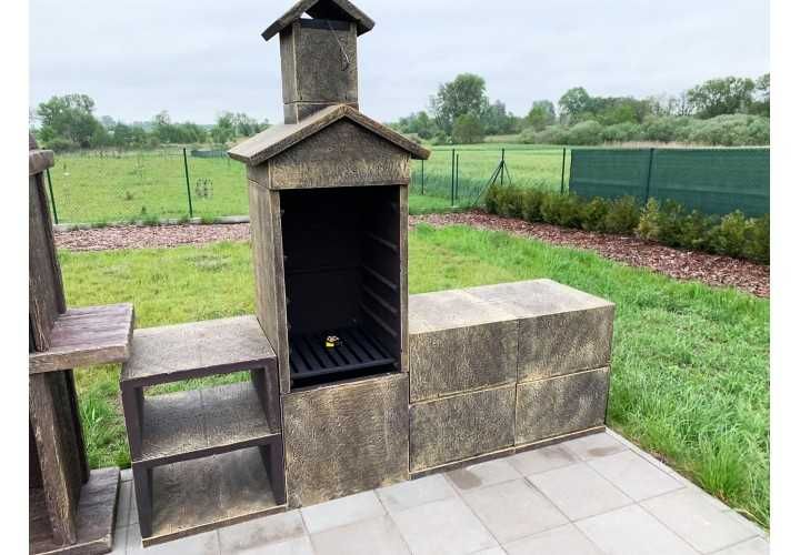 Grill ogrodowy wędzarnia wędzarka suszarnia H215