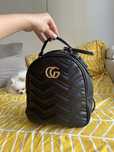 рюкзак гуччи gucci черный кожаный рюкзачок мини детский женский