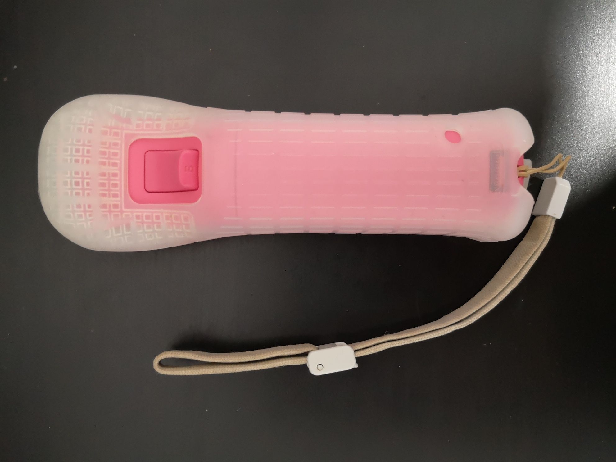 Comando Nintendo Wii cor de rosa mais nunchuk originais