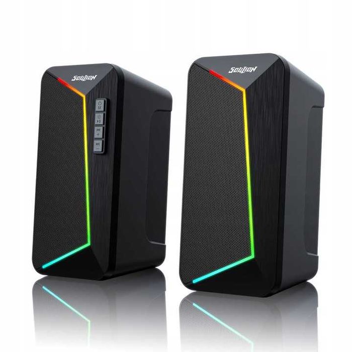 Głośniki komputerowe SOULION R40, 2.0 zasilane przez USB