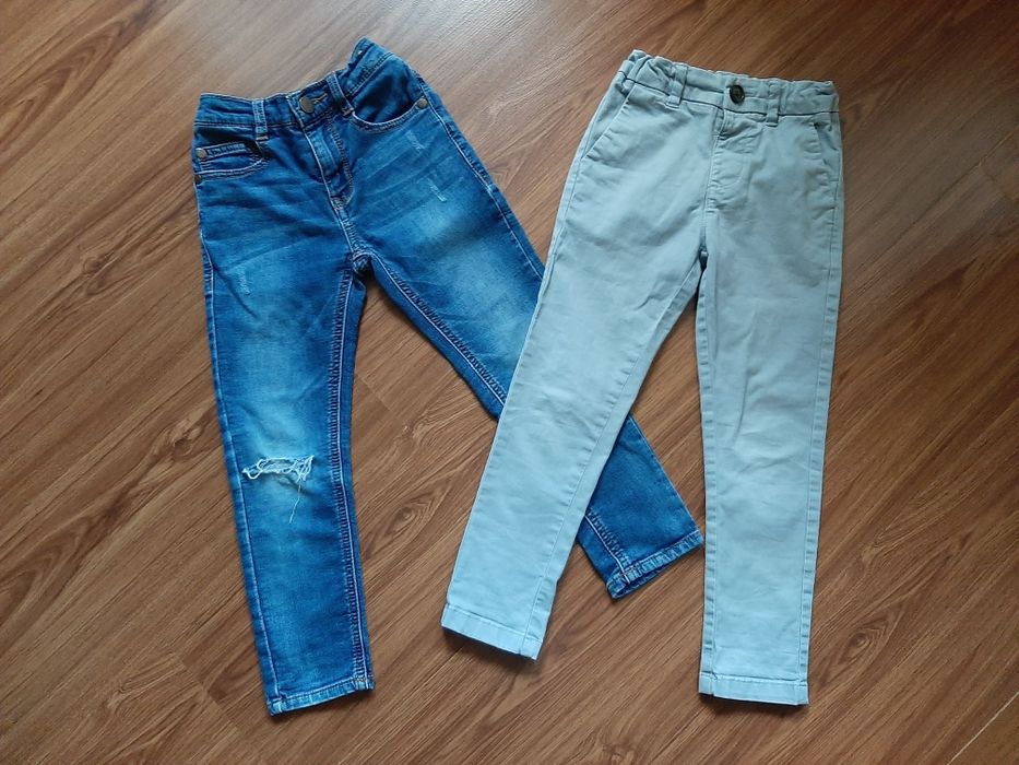 Джинси 110, брюки світлі 5 років. Штани 104-110. Next