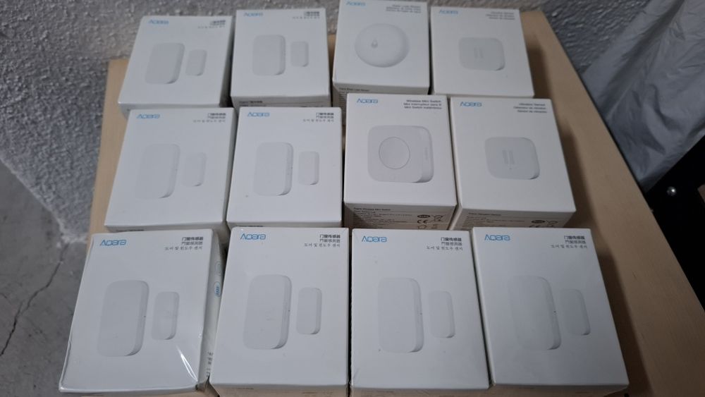 Dispositivos ZigBee AQARA NOVOS e embalados