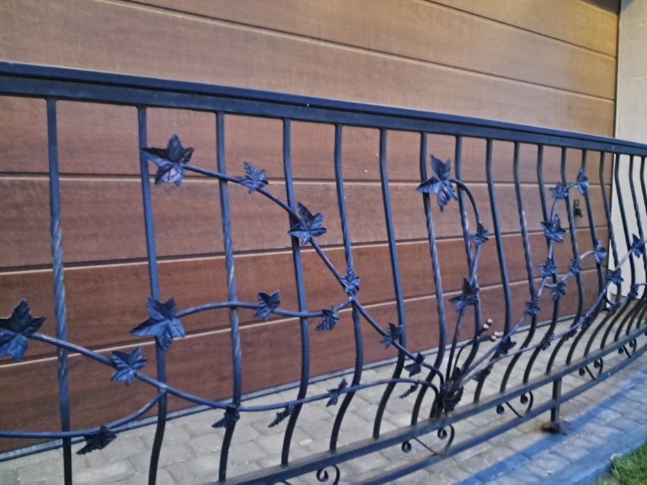 Balustrada kuta ładne zdobienie